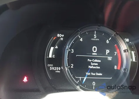 2021 Lexus Is 350 F Sport из США, поврежденный, VIN JTHGZ1B22M5044470